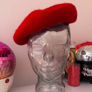 Target A New Day Red Wool Beret